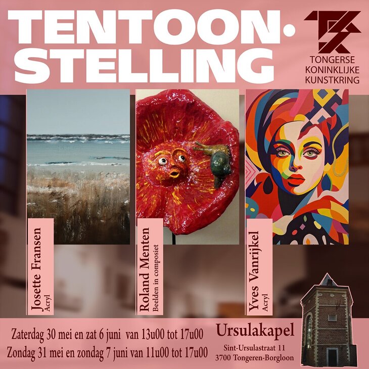 Tentoonstellingen Tentoonstelling Tongerse Koninklijke Kunstkring