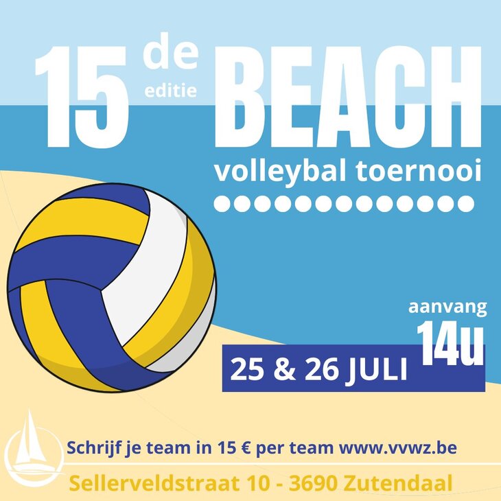 Ontspanning Beach volleyball toernooi