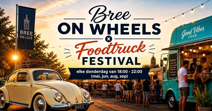 Tentoonstellingen Bree Wheels x Foodtruck Festival