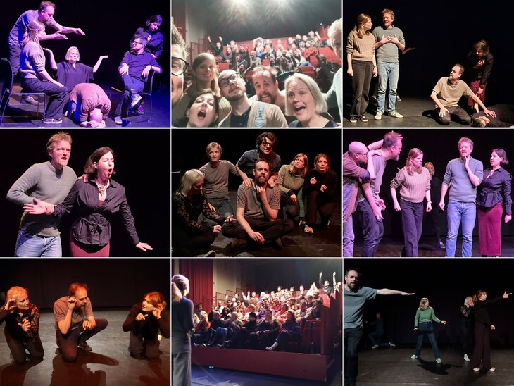 Voorstellingen DeepFried Improtheater Show