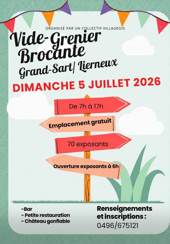  Brocante Grand-Sart/ Lierneux