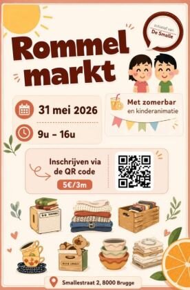  Rommelmarkt Basisschool Smalle