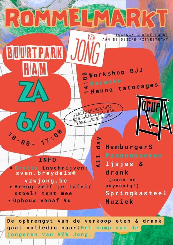  Rommelmarkt vzwjong ocup