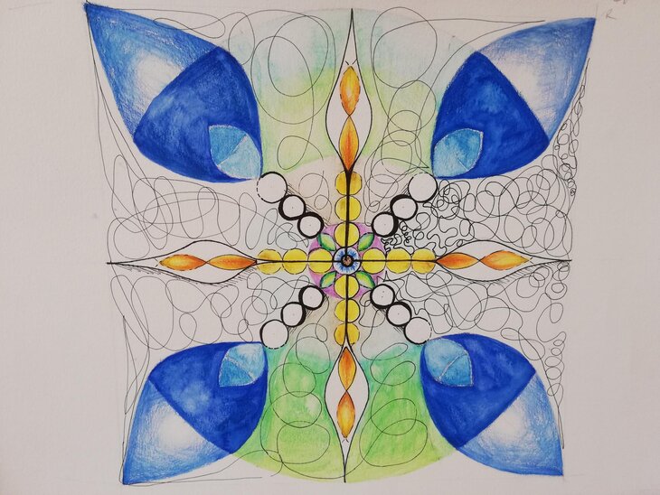 Workshops Kennismaken mandala s ontwerpen inkleuren
