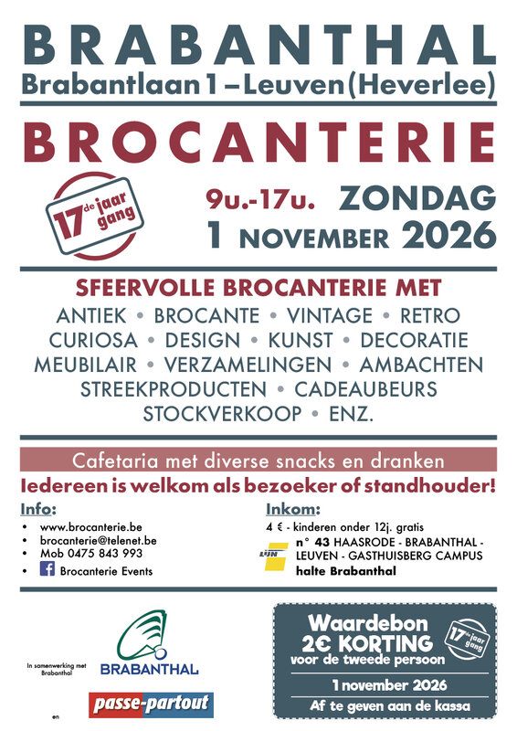  Brocanterie Brabanthal Leuven