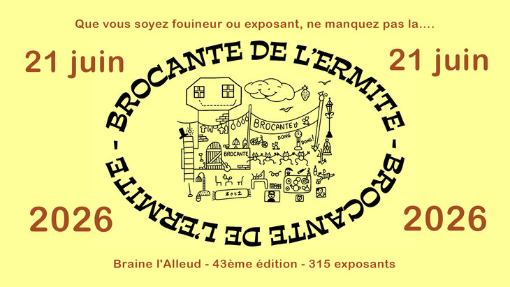  43e Rommelmarkt L'Ermite