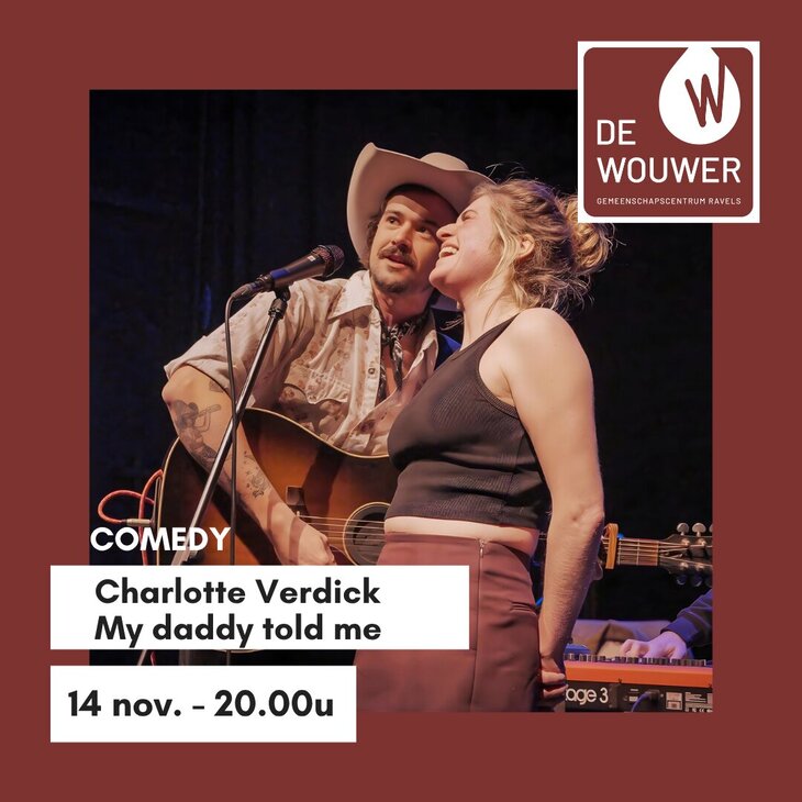 Voorstellingen Charlotte Verdick - daddy told me