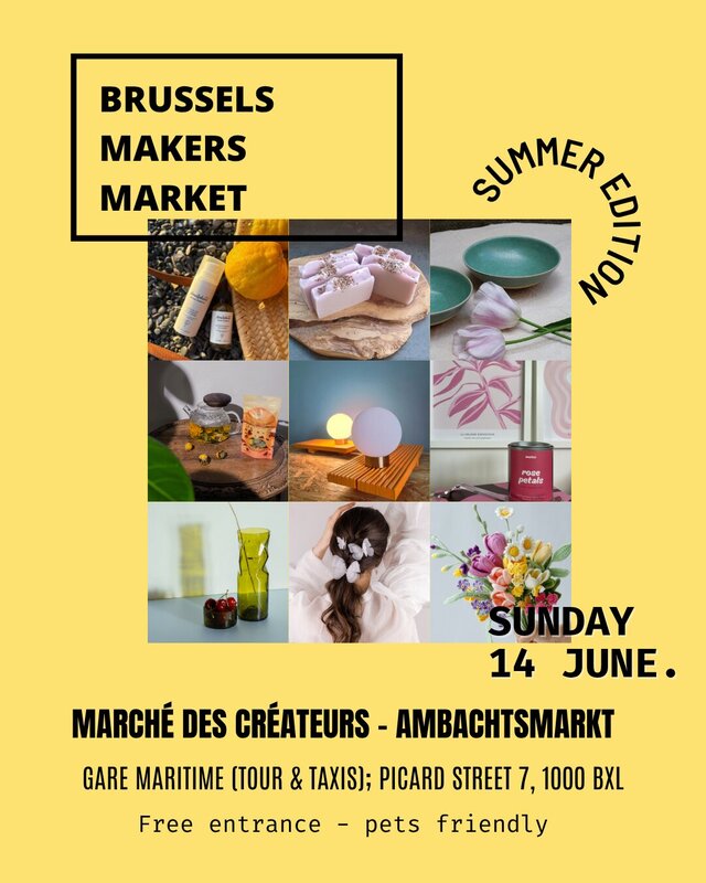 Ontspanning Brussels Makers Market