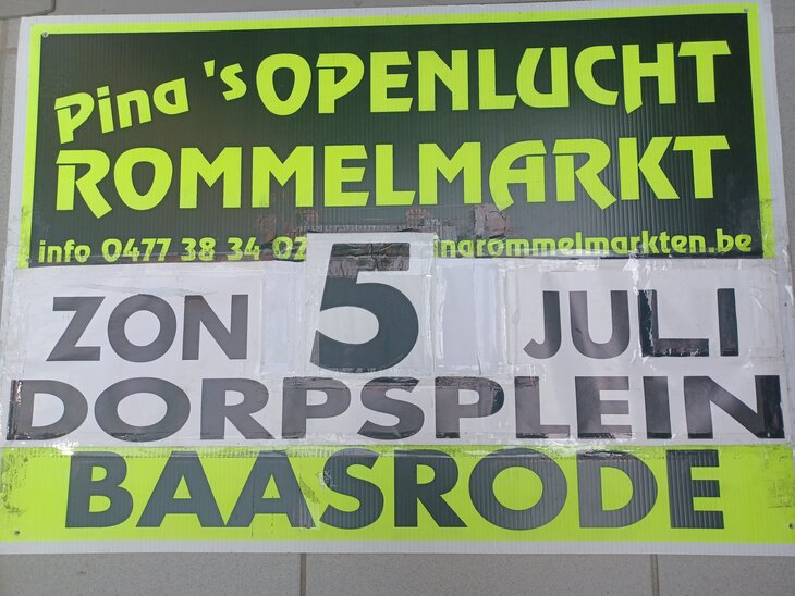  Pina s Jaarlijkse Openluchtrommelmarkten Baasrode ( Dendermonde )