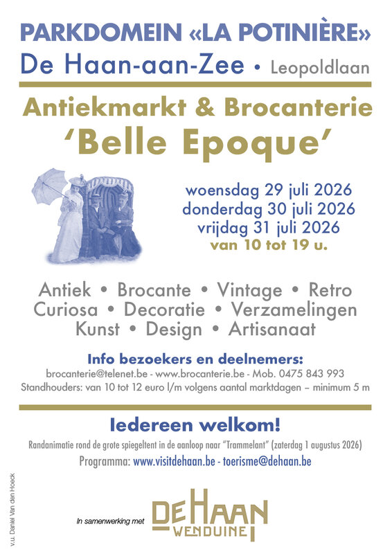  Antiekmarkt & Brocanterie Belle Epoque - Haan