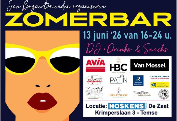 Ontspanning Zomerbar Bogaertvrienden
