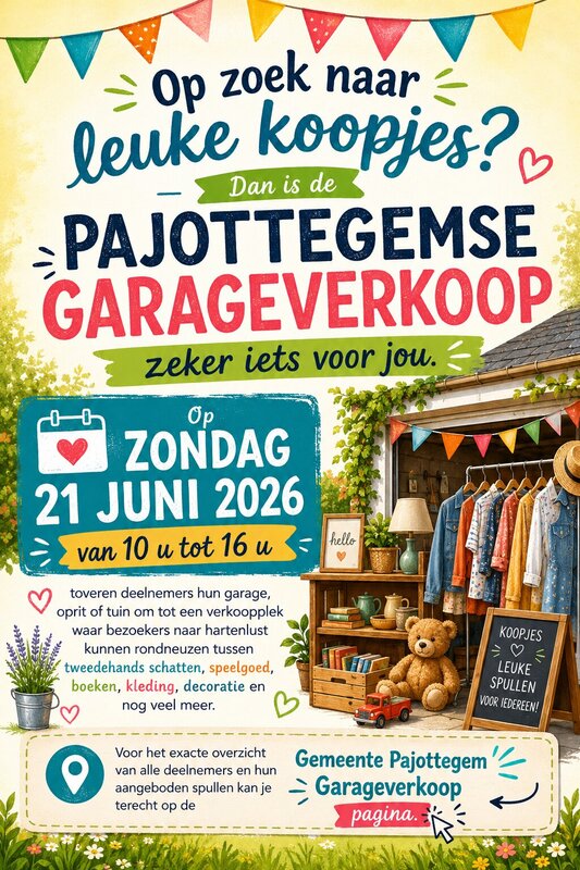  Pajottegemse garageverkoop