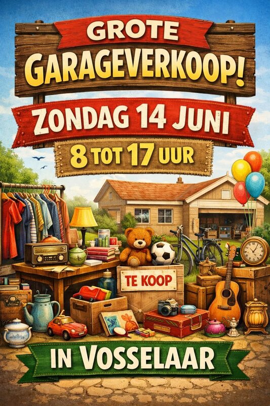  Garageverkoop