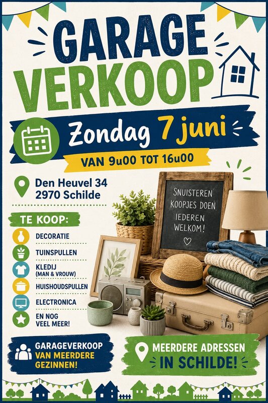  Garageverkoop Schilde
