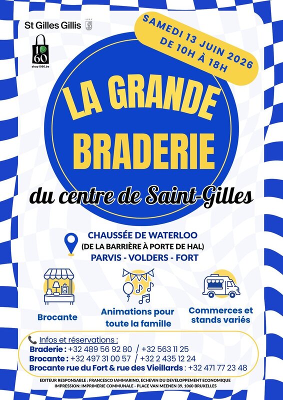  De Grote Braderie Sint-Gillis rommelmarkt