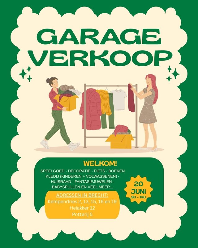  Garageverkoop