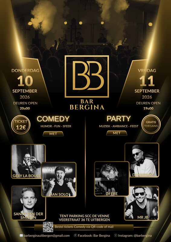 Nachtleven Bar Bergina Party
