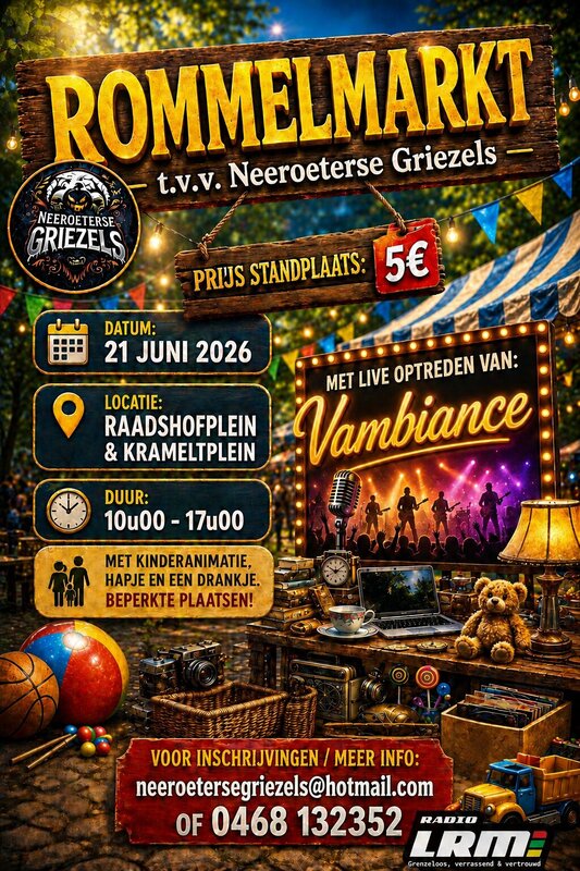 Rommelmarkt Neeroeterse Griezels
