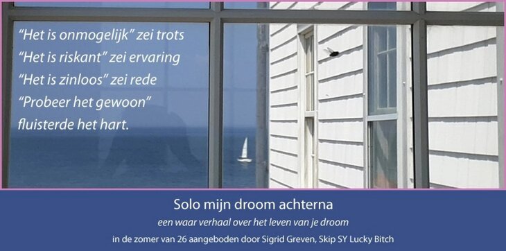 Voordrachten Map-talk: Solo mijn droom achterna