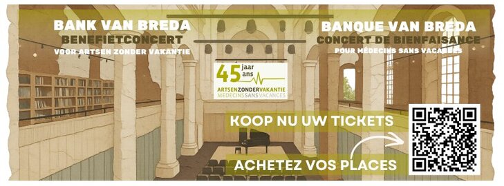 Concerten Bank Breda benefiet concert voor Artsen Zonder Vakantie - Imelda
