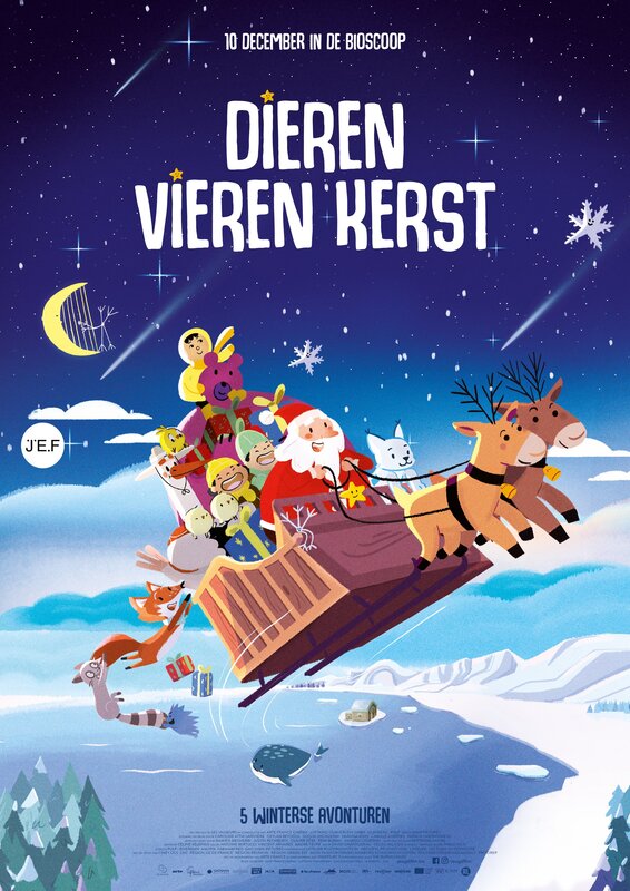 Voorstellingen Ciné Wouwer jeugdfilmfestival - Dieren vieren Kerst (+4)