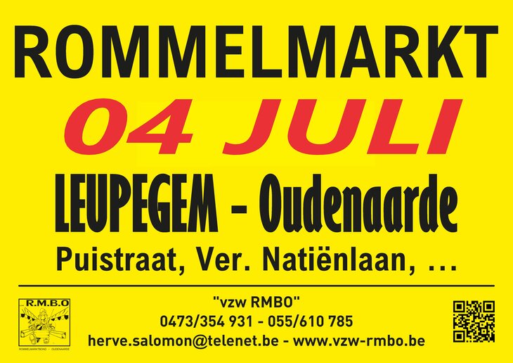  Grote leupegemse rommelmarkt