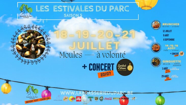 Nachtleven Onbeperkt Mosselweekend Les Estivales Parc