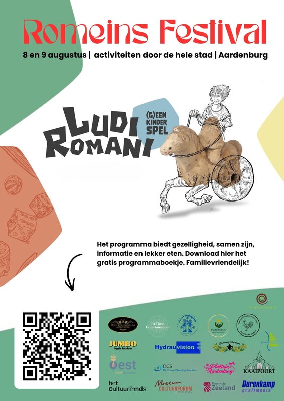 Ontspanning Tweedaags Romeins Festival Ludi Romani (G)een kinderspel