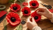 Workshops Vredesbloemen maken