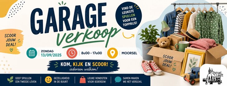  9de garageverkoop