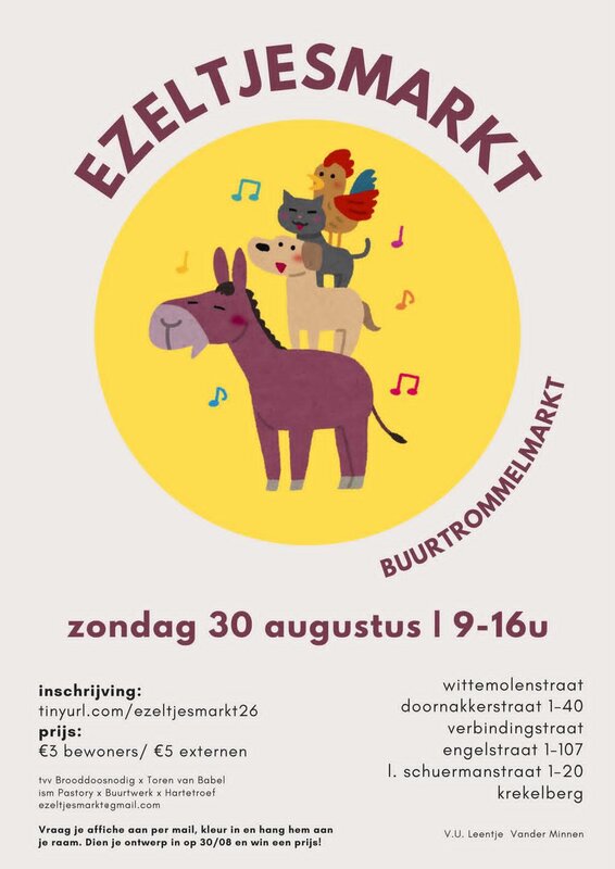  Ezeltjesmarkt-Buurtrommelmarkt