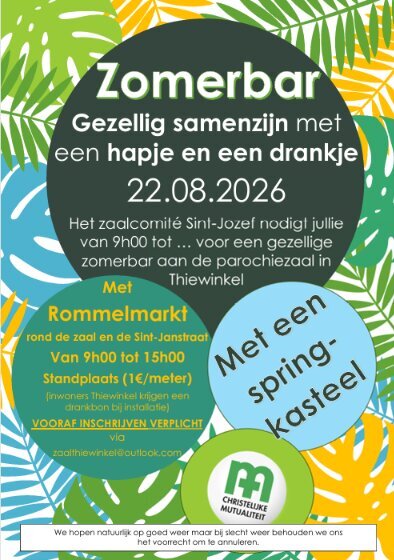 Rommelmarkt zomerbar