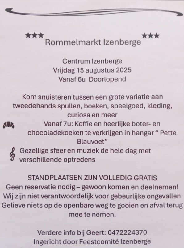  Rommelmarkt