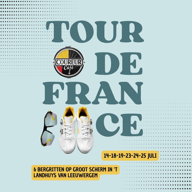 Ontspanning Tour France groot scherm