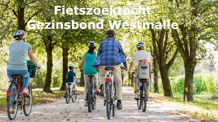 Ontspanning Fietszoektocht voor gezinnen