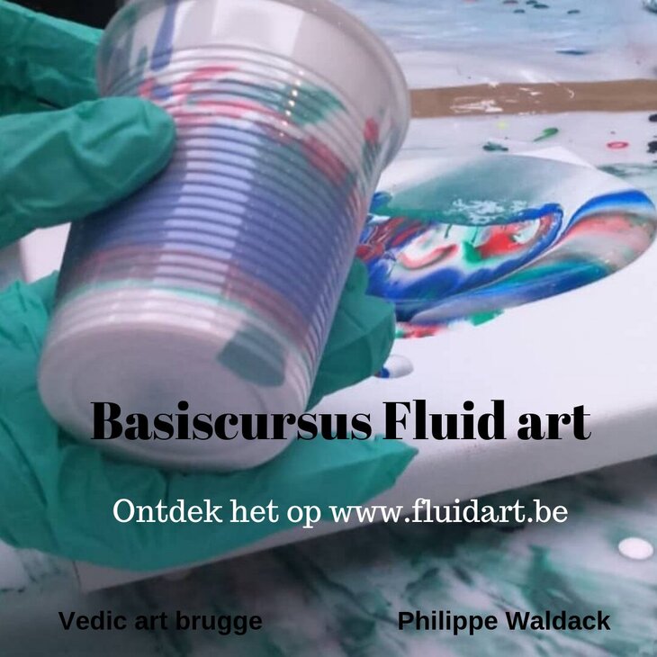 Workshops Basiscursus gieten acrylverf
