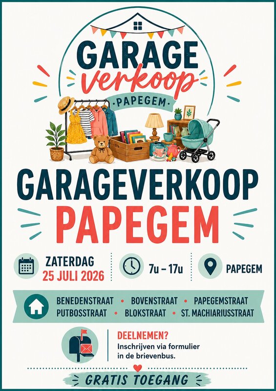  Garageverkoop Papegem