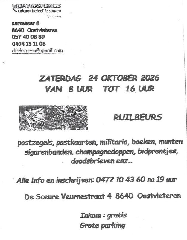 Ontspanning Ruilbeurs