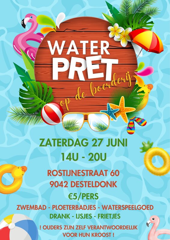 Ontspanning Waterpret de boerderij 