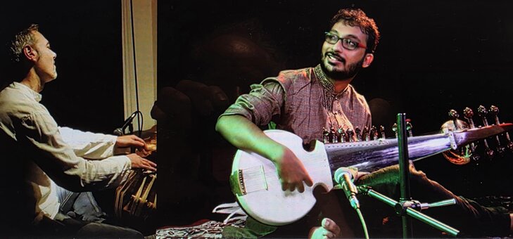 Concerten India Sarod & Tabla: Mayukh Gangopadhyay & Carlo Strazzante