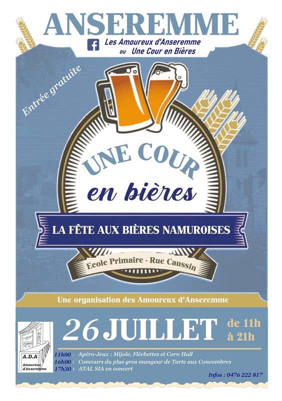 Ontspanning Anseremme  (Une cour bières)