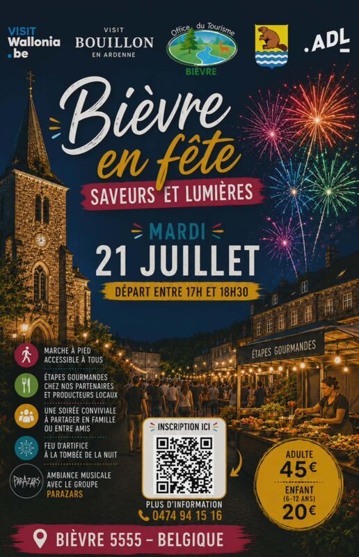 Ontspanning Bièvre feest tussen smaak lichten
