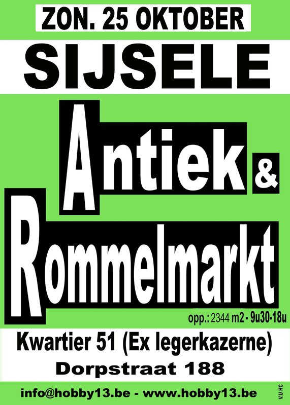  Antiek & Rommelmarkt Sijsele