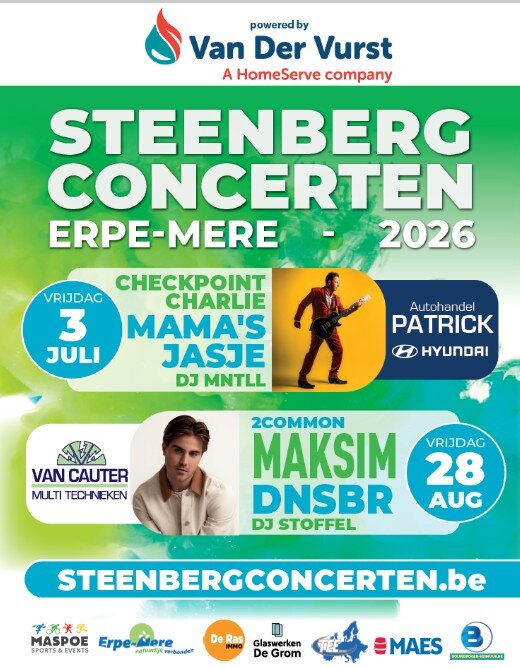 Concerten Steenberconcerten Erpe-Mere