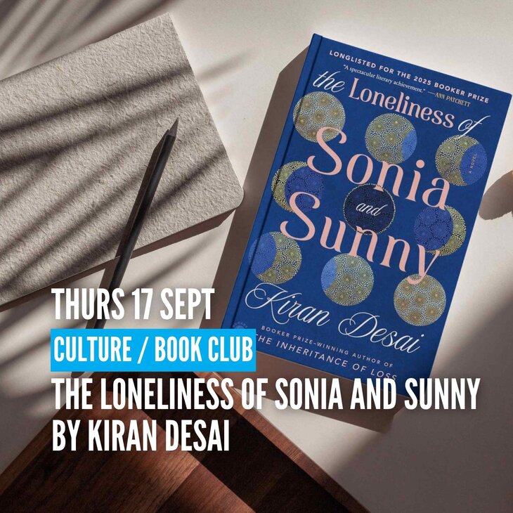 Voordrachten Book Club: Loneliness Sonia Sunny, Kiran Desai