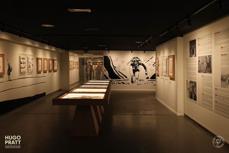 Tentoonstellingen Tentoonstelling “Hugo Pratt, Denkbeeldige geografieën”