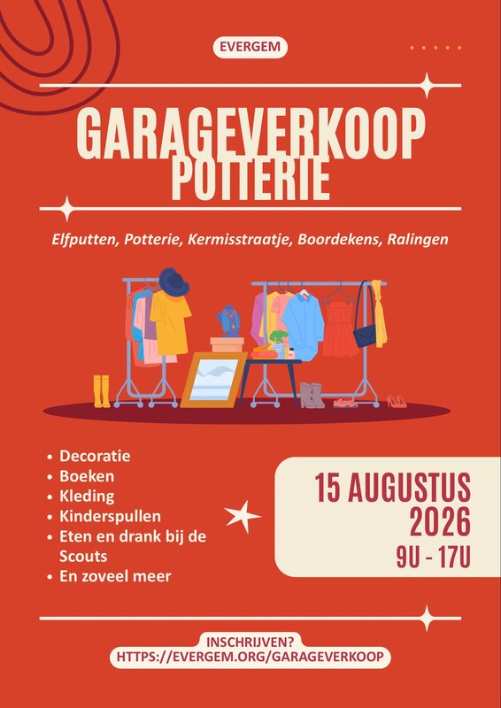  Garageverkoop Potterie