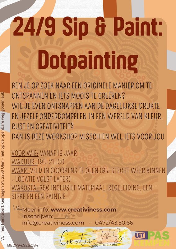 Workshops Workshop dotpainting
