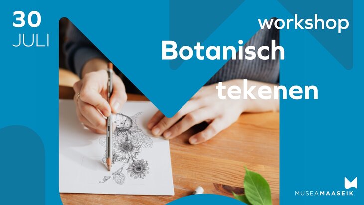 Workshops Zomer de Musea Maaseik | Workshop Botanisch Tekenen