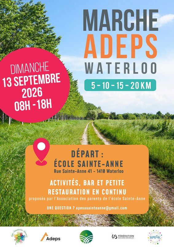 Ontspanning Adeps wandeling
